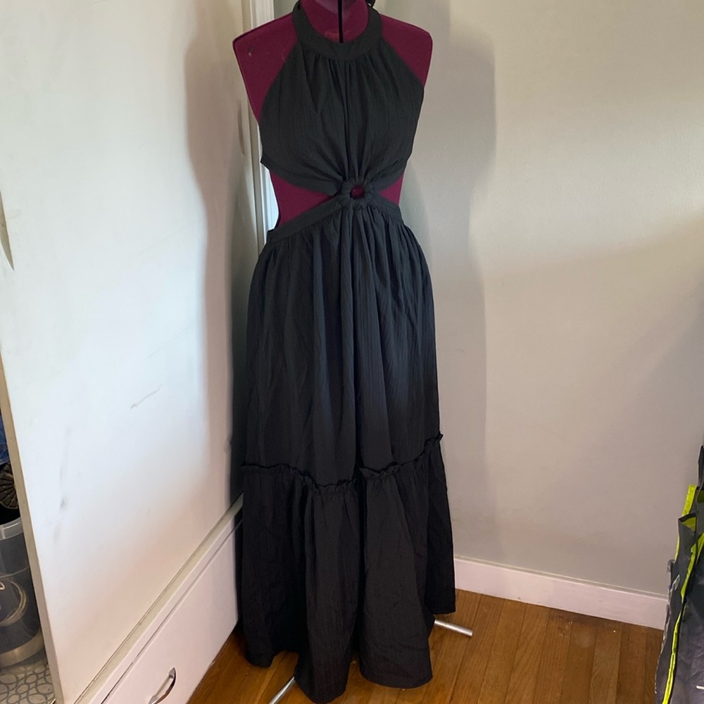Elegant Black Maxi Dress